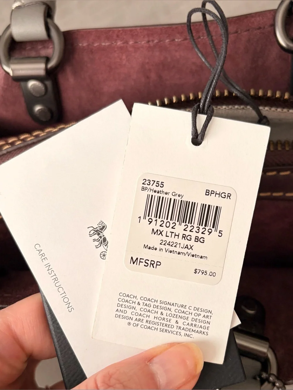 Coach Rogue 30 like new condition